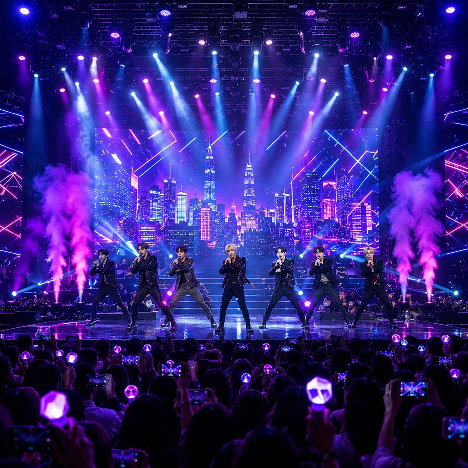 Тур по Сеулу + K-POP концерт