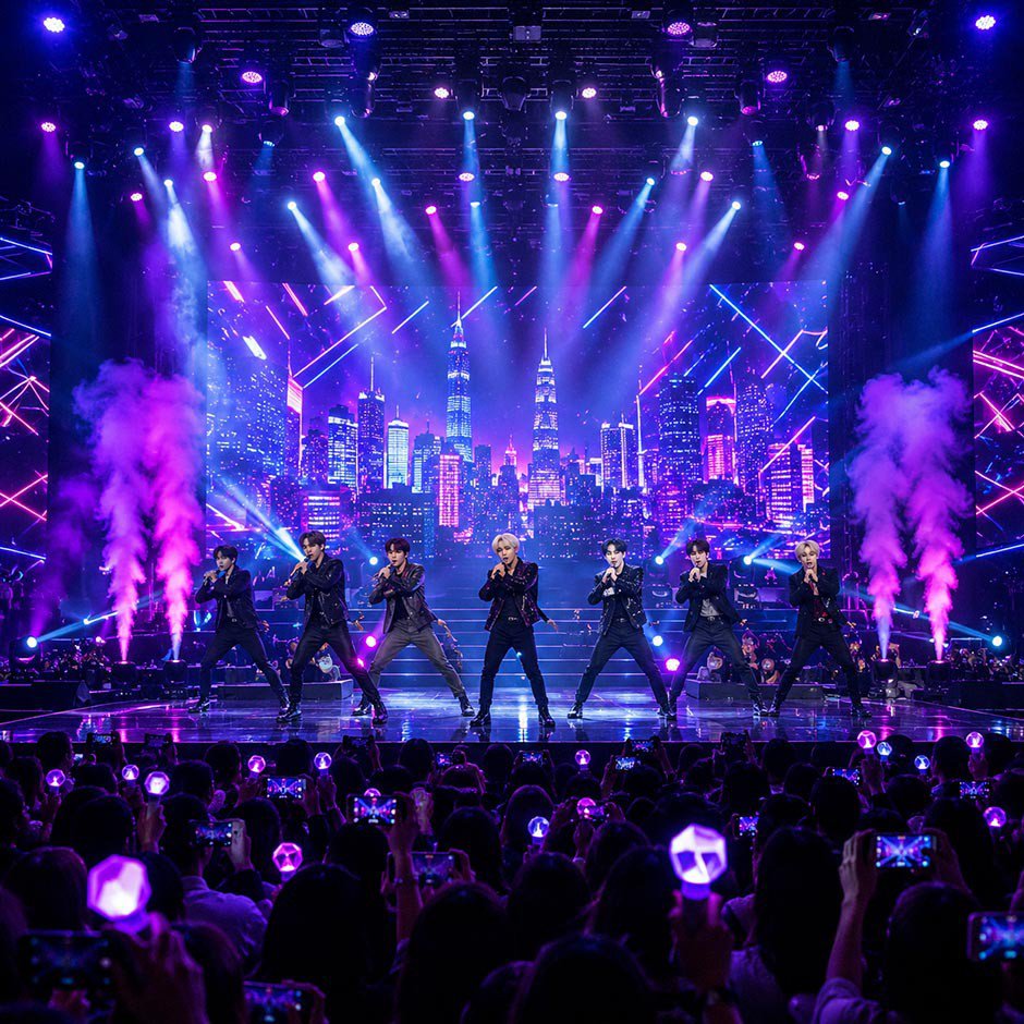 Тур по Сеулу + K-POP концерт