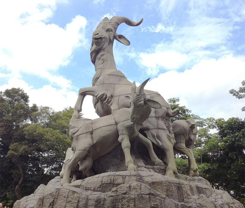 Статуя Пяти Козлов в Гуанчжоу